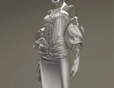 CLO3D MD代做缝制 看设计稿定价！ ...