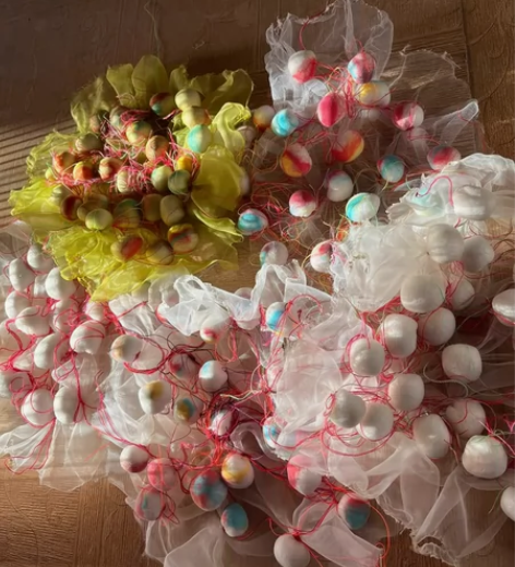 【20x20cm】面料改造，面料再造，服装...