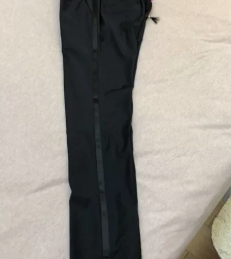 Calvin Klein男士镶边设计正装西...