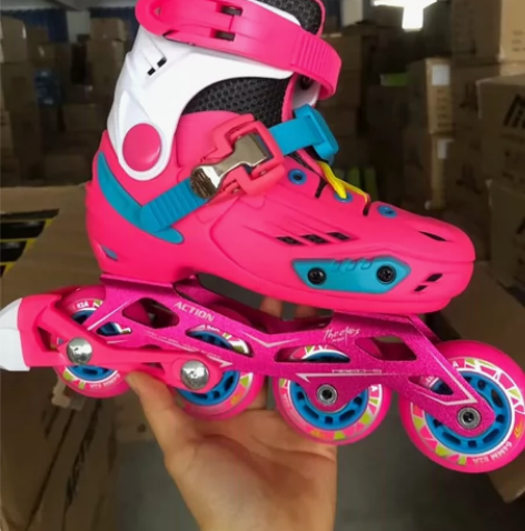 【全新正品】动感精灵2轮滑鞋溜冰鞋直排轮旱...