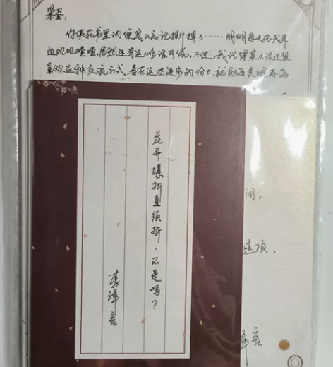 【出】恋与制作人 李泽言复刻手写信 共22...