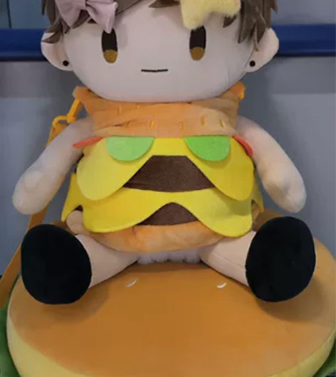 起fufu30cm白起棉花娃娃坐体 有原装...