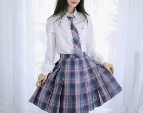 夏城以西【泉奈】格裙原创正版JK制服百褶裙...