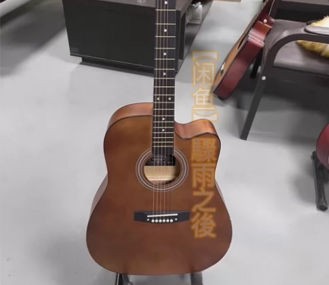 【厂家直销全新民谣吉他】 店铺转让处理全新单板吉他初学者吉他...