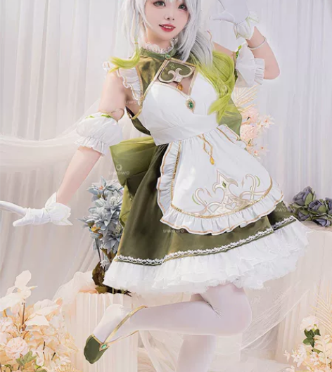 出原神悠窝窝女仆草神纳西妲大全套 s码，有...