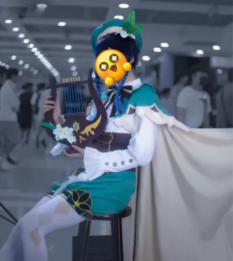 【现货可直拍】初兽猫家绝版温迪cos大全套...