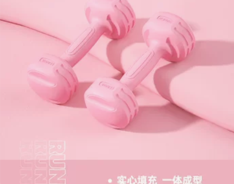 朗威哑铃女士健身家用器材儿童瑜伽女壶铃式练...