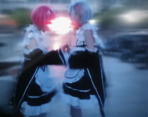 出异世界蕾姆拉姆cos大全套闺蜜姐妹服装 ...