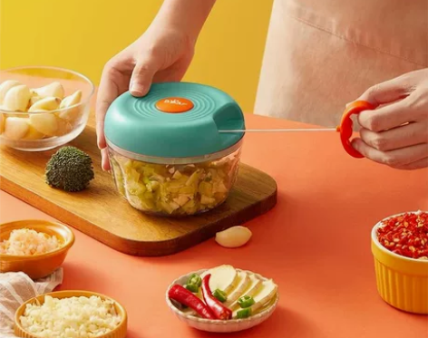 小熊神器捣蒜器拉蒜器捣蒜泥搅碎器 感兴趣的...