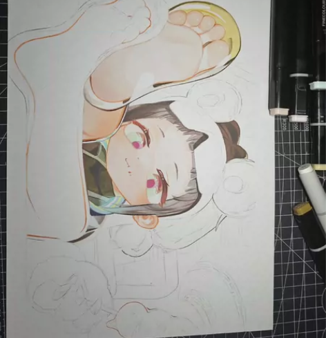 手绘画定制可以定制可要现有的 纯法卡勒加霹...