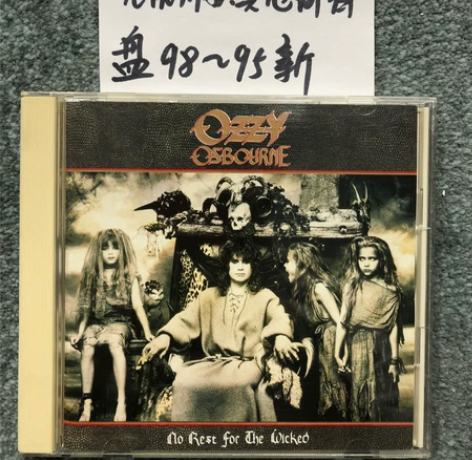 金属，ozzy osbourne，日版原盘...