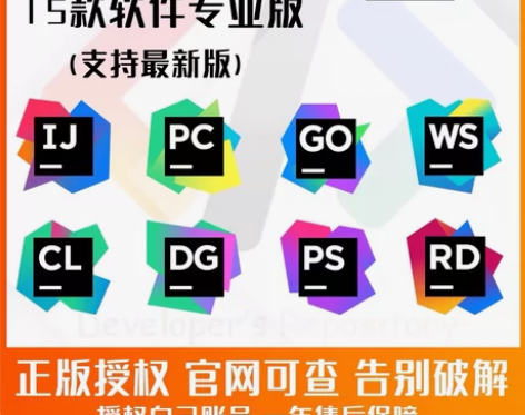 JetBrains全家桶正版一年授权 包含...