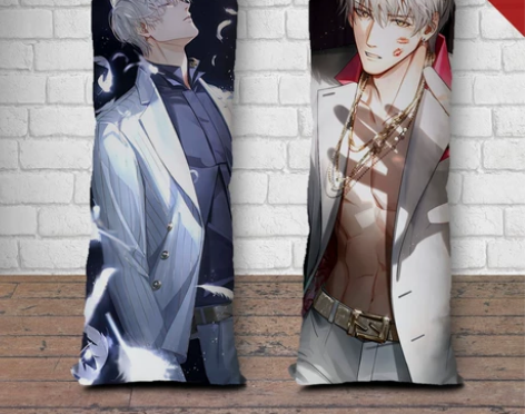 齐司礼周边人形抱枕光与夜之恋夹腿等身玩偶手...