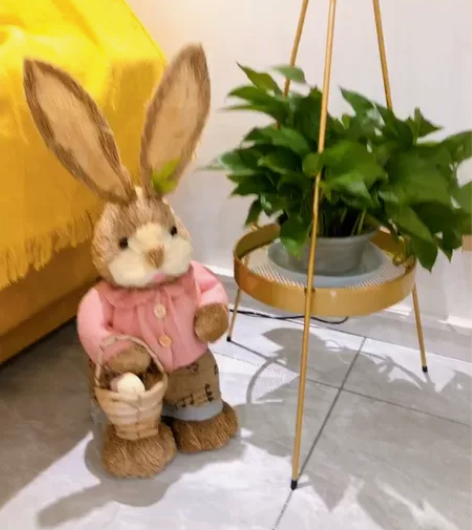 北欧式风格轻奢落地式花架。几乎全新，有孩子...