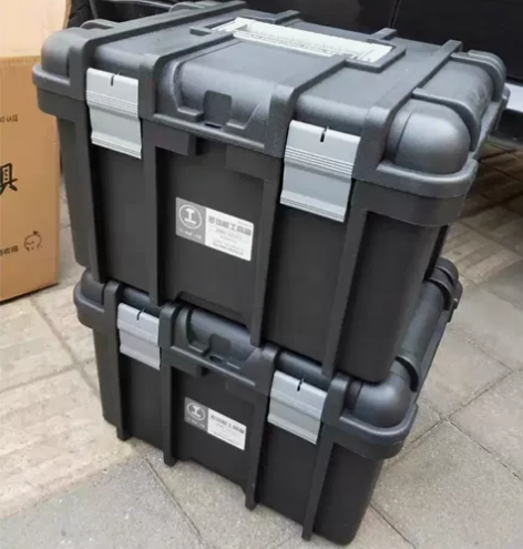 绿林工业级双层加大加厚五金工具箱黑金刚大号...