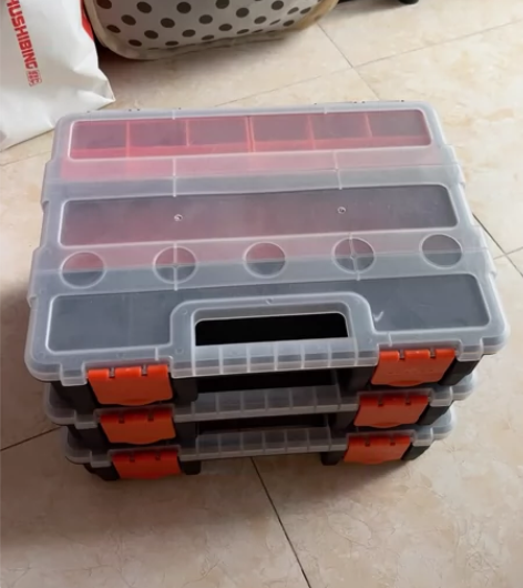 工具箱_五金工具箱_零件工具收纳神器 有3...