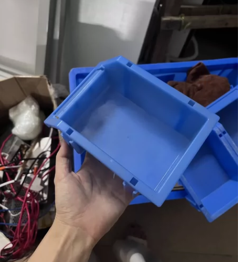 零件盒塑料斜口零件盒收纳盒 感兴趣的话点“...