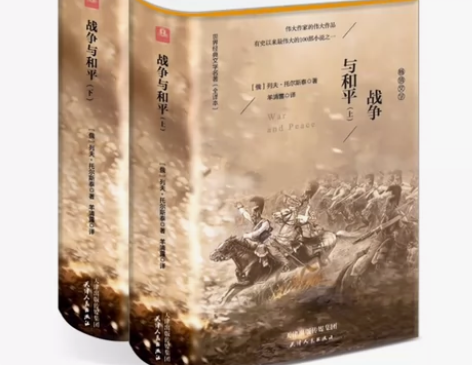 战争与和平（套装上下册 精装名译 原版全译...
