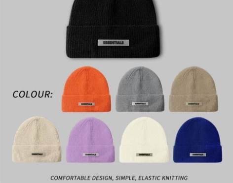 王嘉尔毛线帽子男士秋冬季大头围针织帽潮牌春...