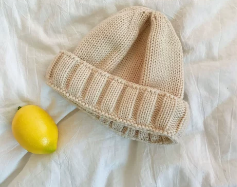 毛线帽女潮韩版百搭学生保暖针织帽日系瓜皮帽...