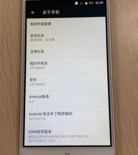 中兴手机，型号BA602，可以给老人小孩过...
