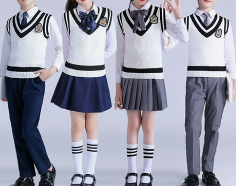 儿童大合唱服英伦学院风演出服春秋冬季中小