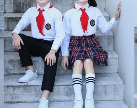 小学生大合唱团演出服比赛红领巾儿童诗歌朗诵...