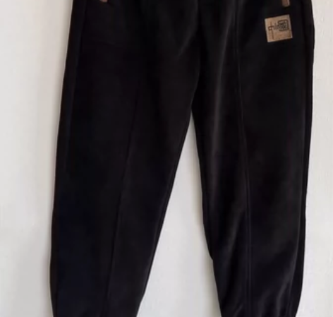 秋冬博奥绒休闲裤男士宽松运动裤九分裤、束脚...