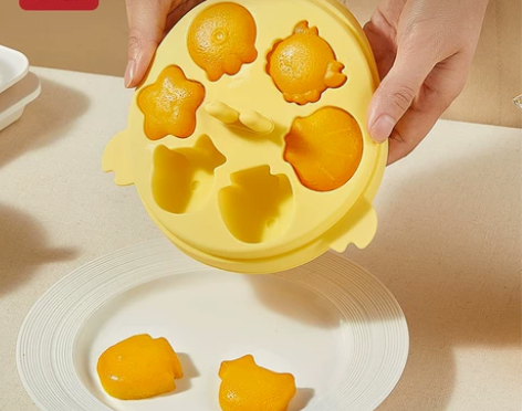 【狂暑季价】宝宝辅食模具工具可蒸食品级硅胶...