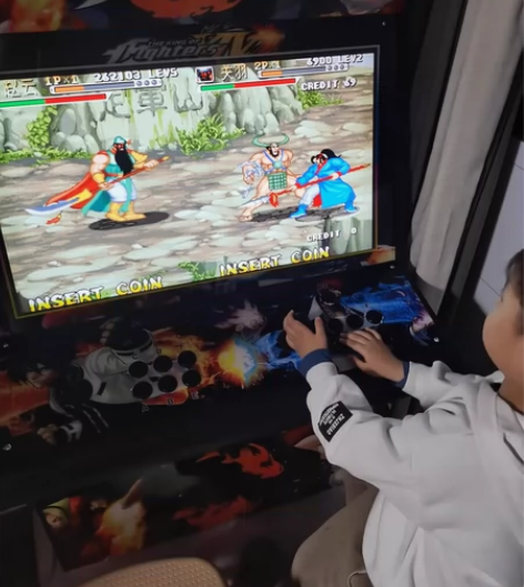 商用月光宝盒大型格斗拳王97怀旧双人台式街...