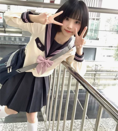 【莓感觉】原创jk水手服套装山川会社基础长...