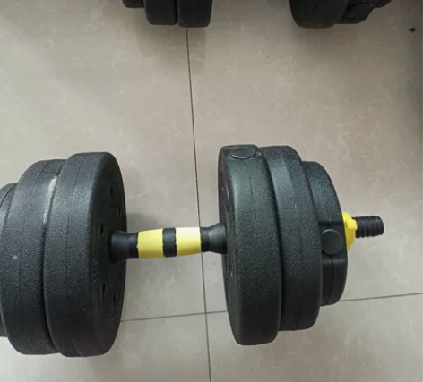 哑铃男士健身家用包胶环保杠铃健身器材可调节...