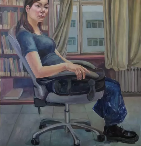 油画人物创作 80×100cm 可代画￥5...