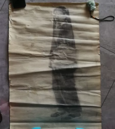 老素描人物肖像画 铅笔画79*54厘米  ...