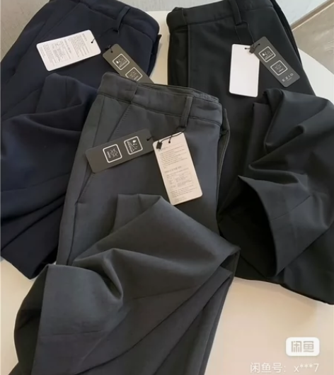韩线高货！笔挺有型！秋冬男士防风加绒休闲裤...
