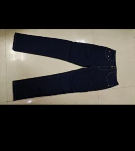 二尺二裤腰,男女同款牛仔羽绒裤,全新只是吊...
