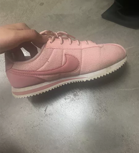 Nike cortez粉色联名阿甘鞋 37...