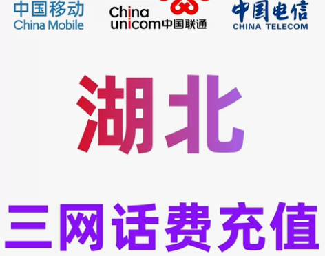 湖北移动联通电信话费充值手机缴费话费代充可...