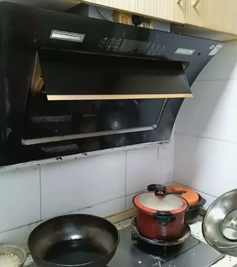 好太太抽油烟机双电机的，只有左边的电机可以...