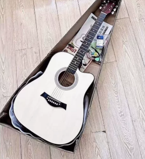 【1288买的一次没用】单板吉他全新38寸...