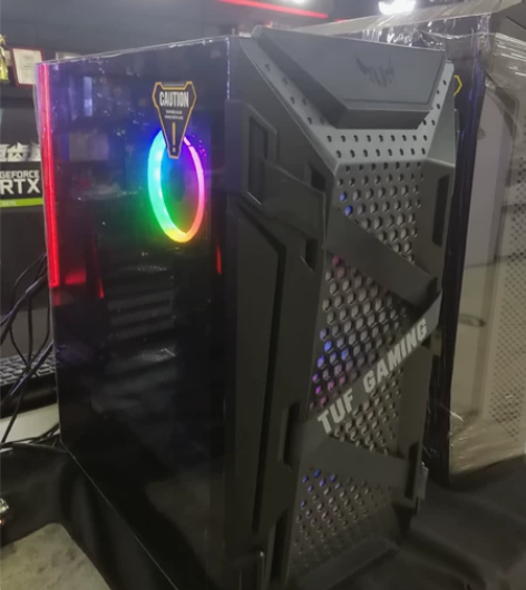 华硕火枪手301机箱，黑色款，标配3个AR...