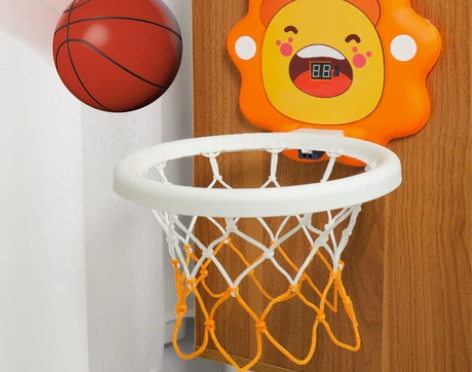 儿童可升降篮球框室内家用挂式投篮球架男孩1...