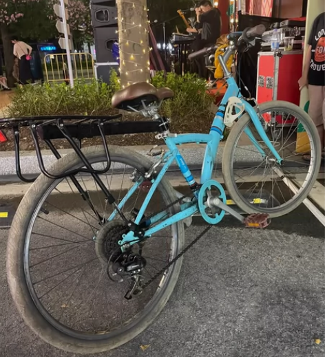 迪卡侬24寸变速，6速变速儿童自行车 适合...