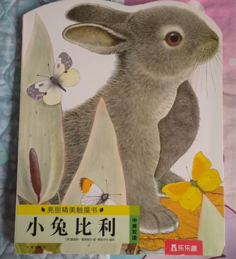 小兔比利(中英双语)/亮丽精美触摸书系列 ...