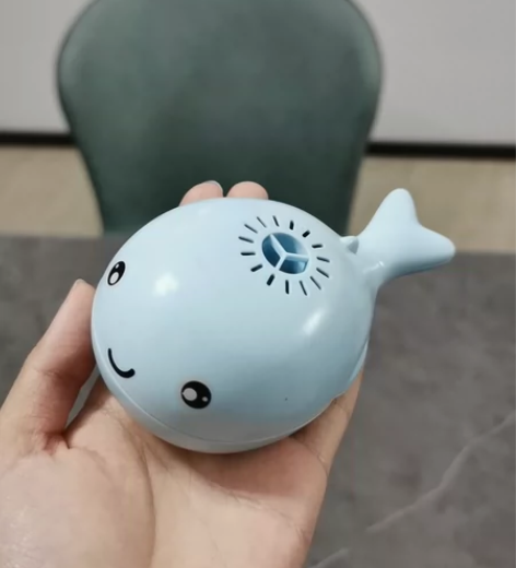网红同款鲸鱼风扇悬浮球吹球玩具婴儿宝宝3岁...