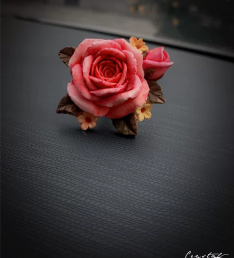 玫瑰花模具。食品级硅胶 感兴趣的话点“我想...