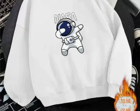 【特价】秋冬长袖加绒加厚男 T恤大码胖子休...