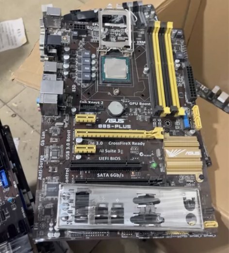 华硕b85-plus主板  正常使用 感兴...