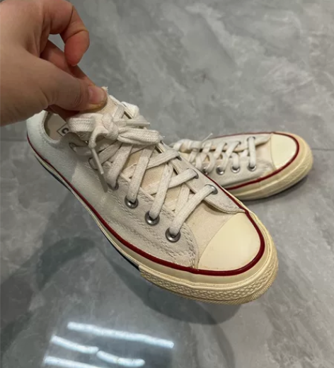 经典款帆布鞋尖头百搭复古休闲鞋低帮板鞋，实...