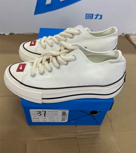 特价捡漏回力帆布女鞋37码微瑕仅此一双鞋子...